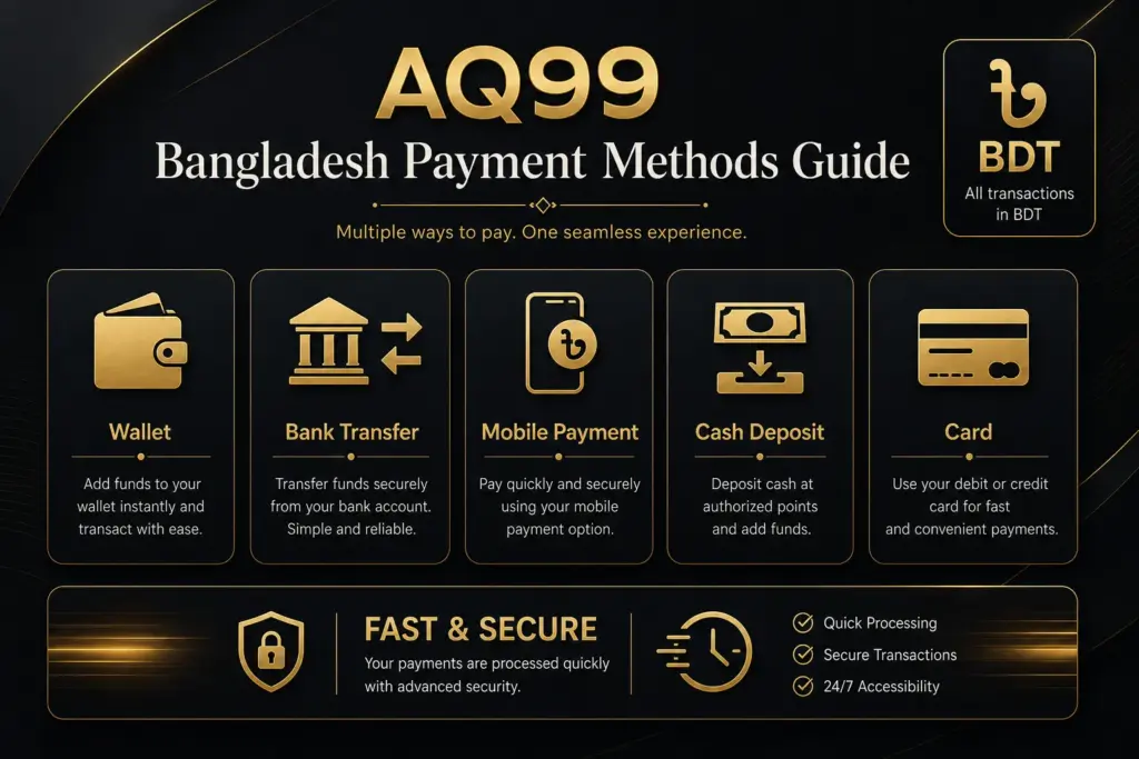 AQ999 BDT payment and bonus safety visual